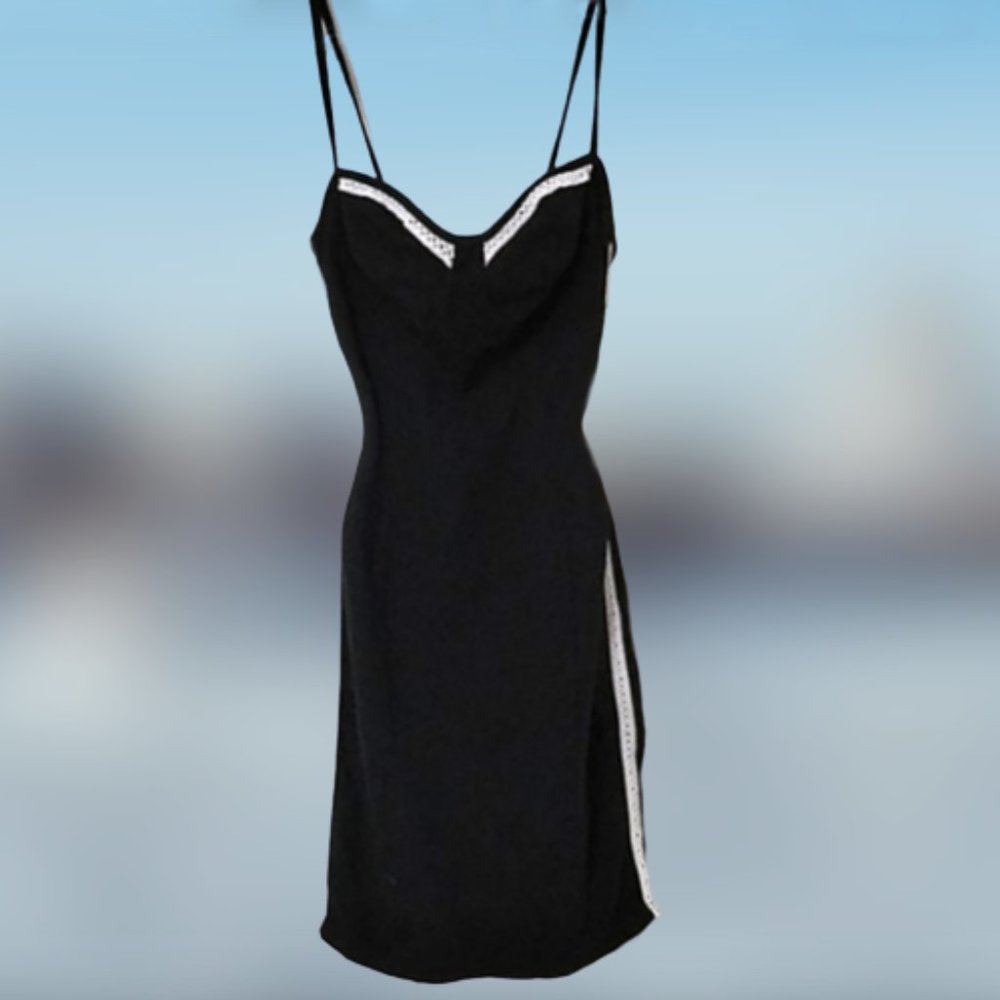 Forever 21 Bodycon mini DRESS sz Small Black